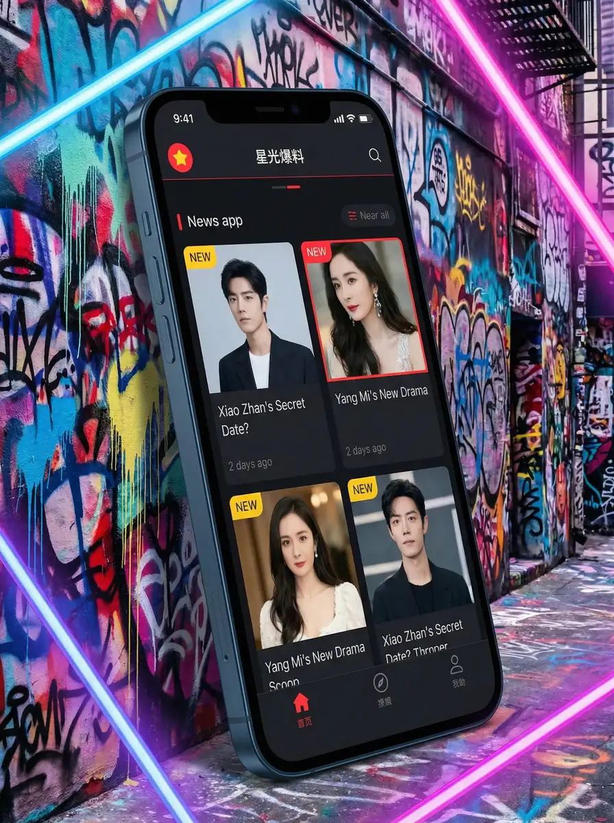 糖心手机版 APP界面展示 - 掌上吃瓜神器